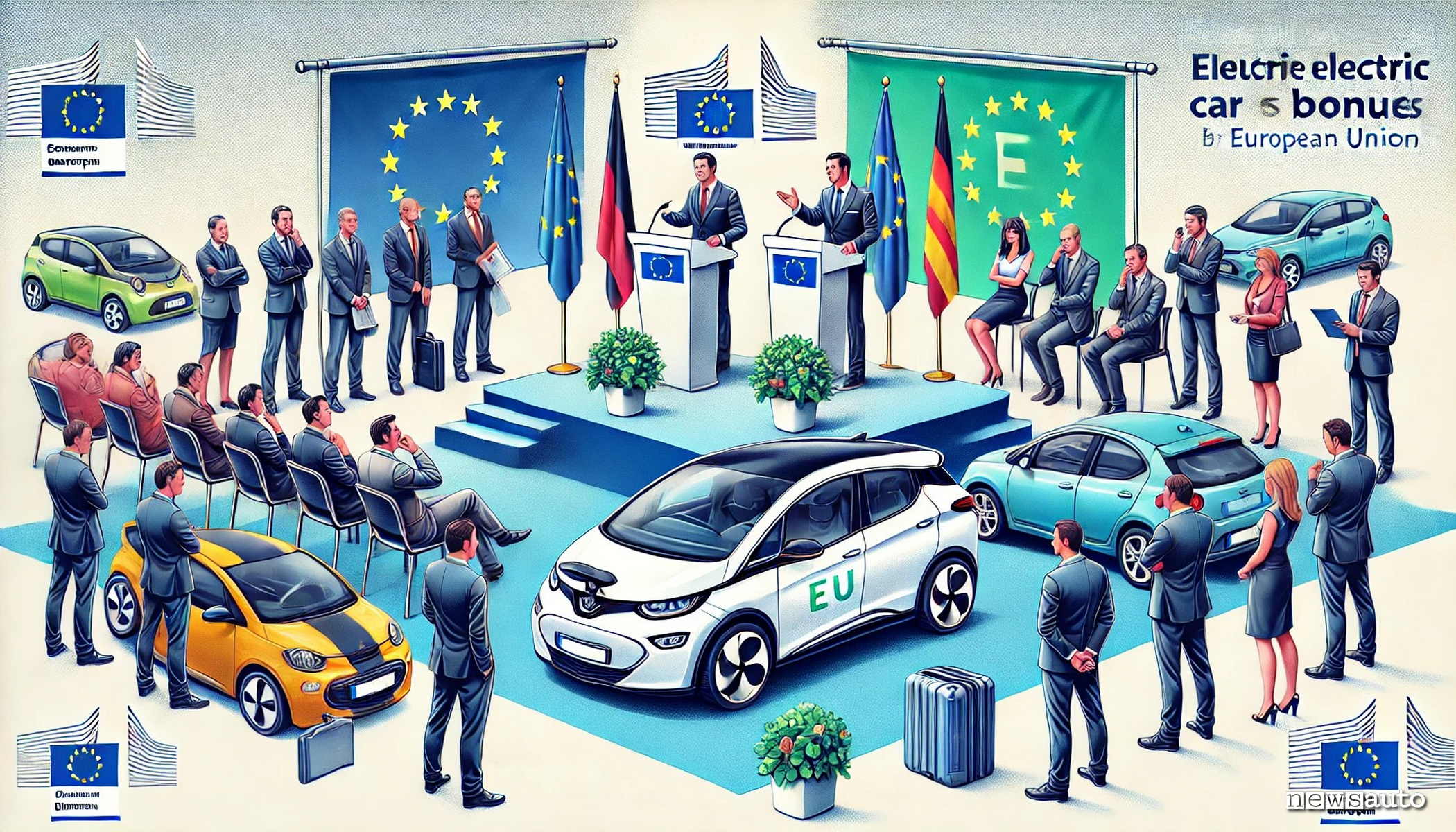 Incentivi Europei, li hanno annunciati per le auto elettriche