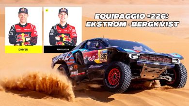 Dakar 2025 Stage 11 Mattias Ekstrom con Ford Rapotr T1+ del team M-Sport vincitore Tappa 11