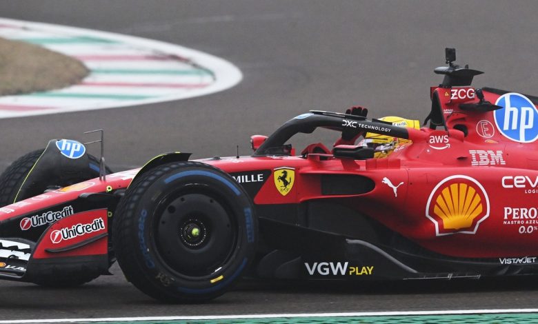 Lewis Hamilton test Ferrari SF-23 sulla Pista di Fiorano