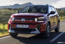 Citroen e-C3 Aircross Max su strada