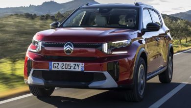 Citroen e-C3 Aircross Max su strada