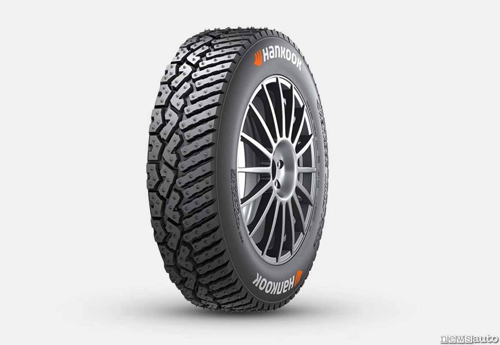 Gomme chiodate per ghiaccio Hankook  Winter i*Pike SR10W utilizzate nel WRC dal 2025