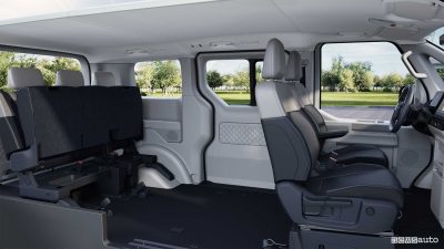 Kia PV5 Passenger spazio interno abitacolo