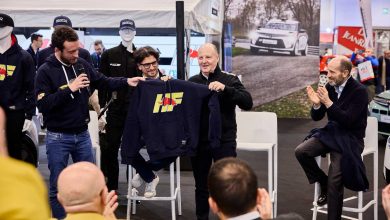 Presentazione abbigliamento "Sparco-Lancia HF" al Rally Racing Meeting