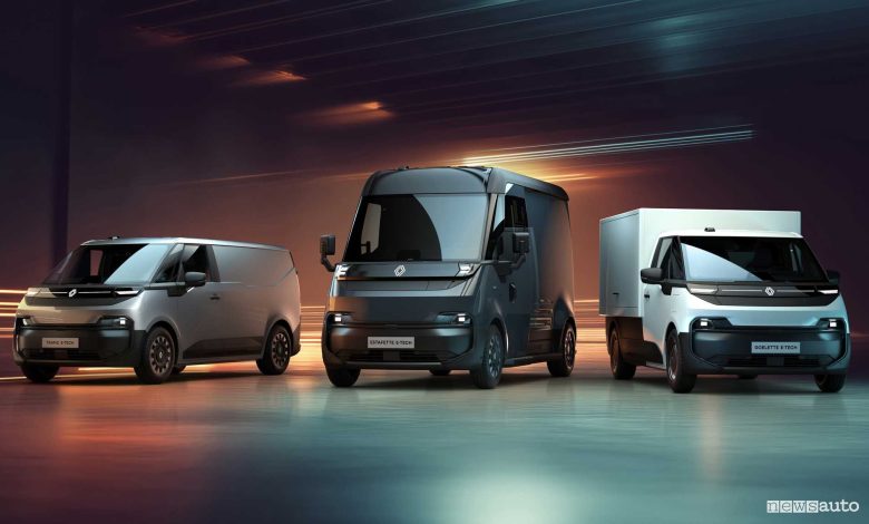 Renault Trafic, Estafette, Goelette E-Tech Electric