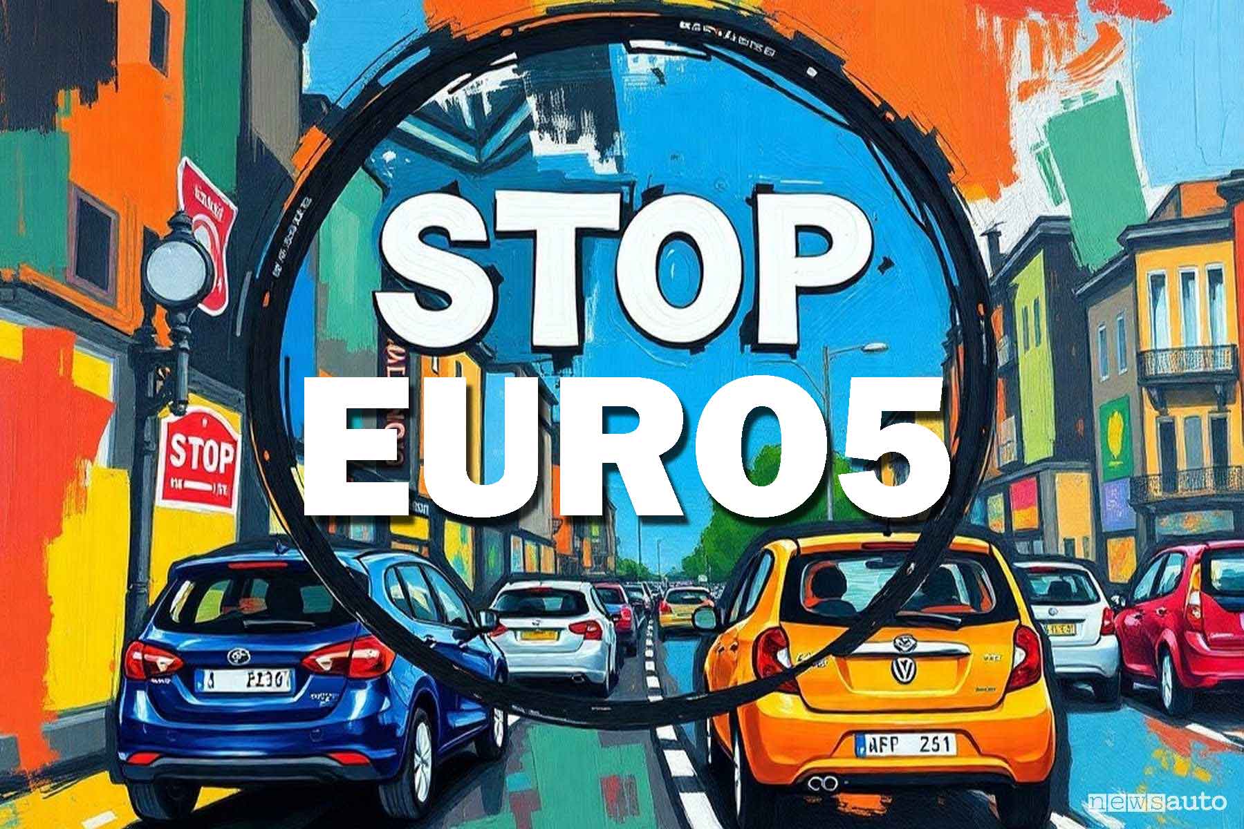 Stop diesel Euro 5, le date dei blocchi della circolazione