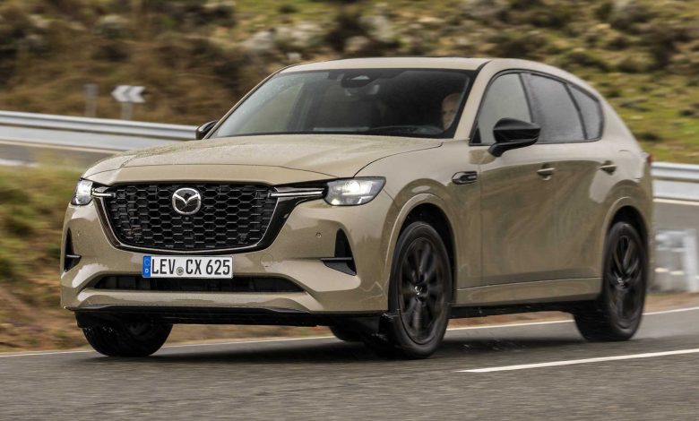 Mazda CX-60 2025 su strada
