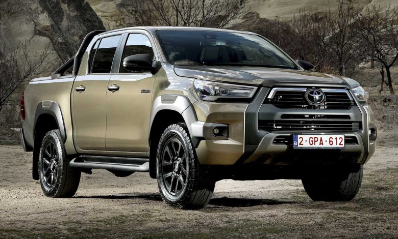 Il Toyota Hilux Hybrid è il pick-up più venduto al mondo. Toyota Hilux Hybrid 48 Volt anteriore 3/4