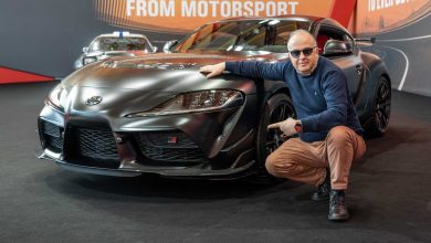 Giovanni Mancini con la Toyota GR Supra