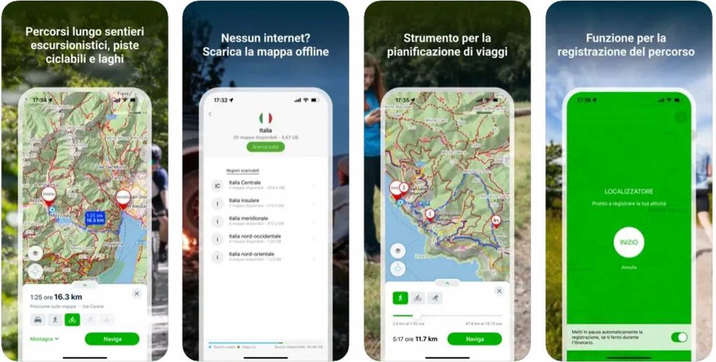 Mapy.com app di navigazione per iOS e Android