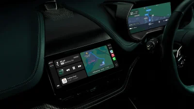 Schermata di CarPlay Ultra