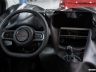 Abitacolo del prototipo della Fiat 500 ibrida
