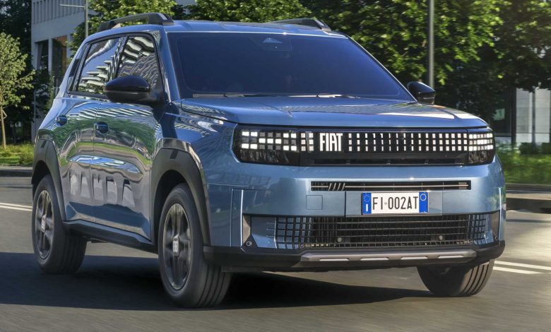 Fiat Grande Panda Hybrid Icon su strada