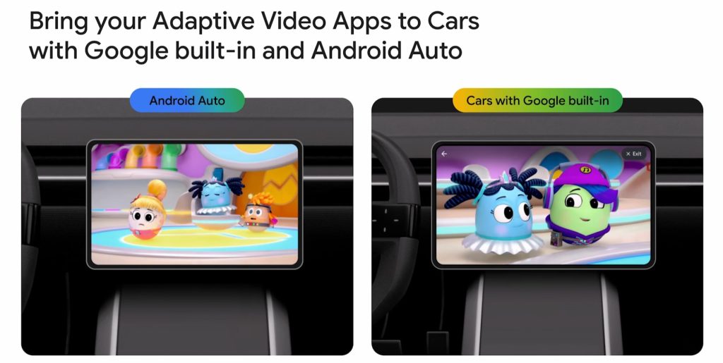 Con Android Auto si potranno vedere film e video ma solo ad auto ferma