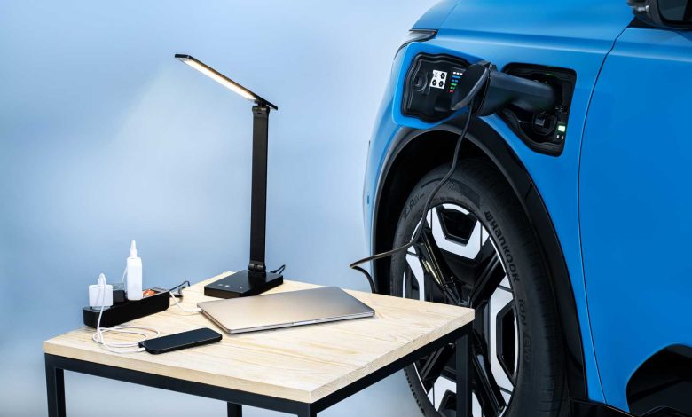 Nuova Nissan Micra EV adattatore funzione V2L
