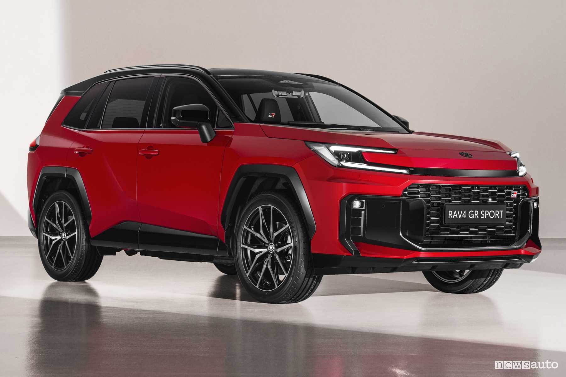 Toyota RAV4 2026, SUV ibrido plug-in e full hybrid con design sportivo