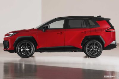 Nuova Toyota RAV4 GR Sport laterale