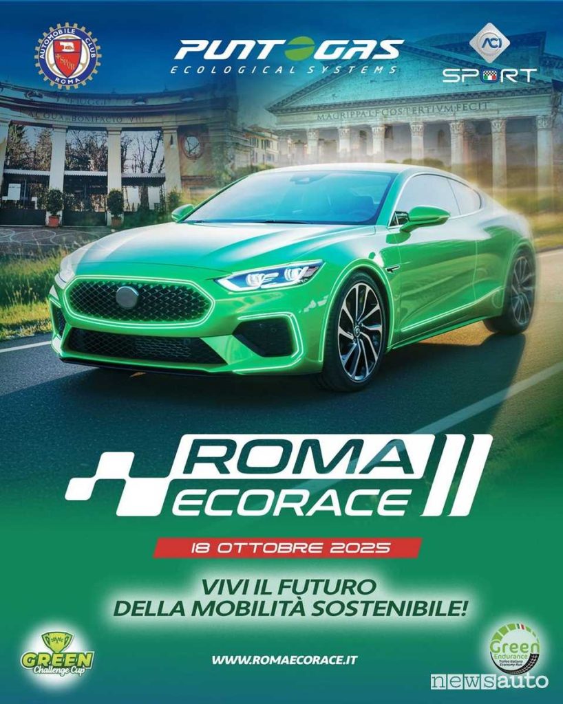 Locandina Roma Eco Race 2025
