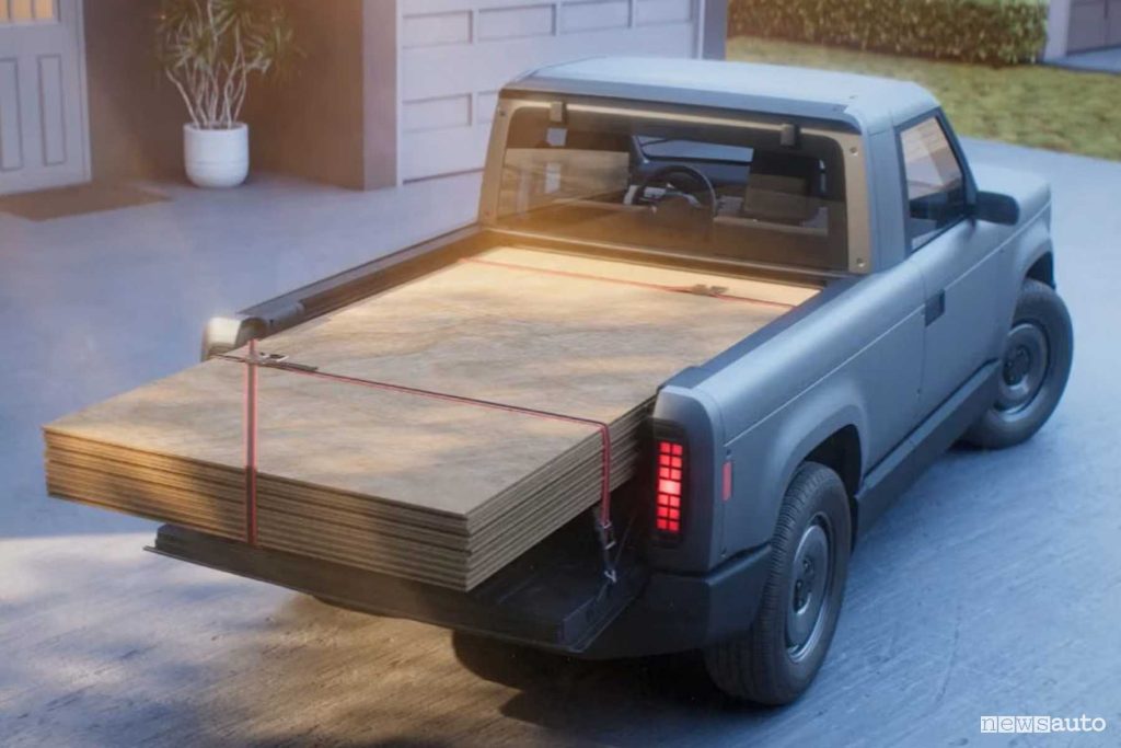 Slate Truck cassone spazio di carico