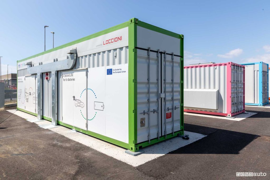 Accumulo di energia Pioneer nell'aeroporto di Fiumicino con
