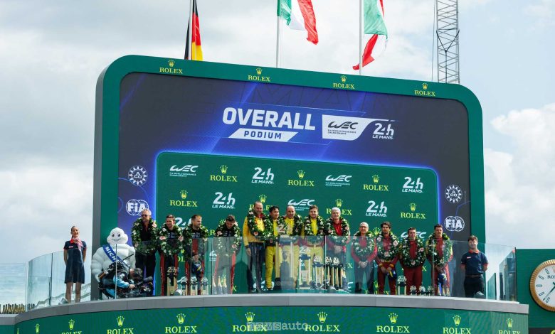 Podio della 24 Ore di Le Mans 2025