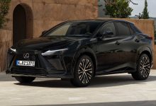 Lexus RZ 500e Luxury anteriore 3/4