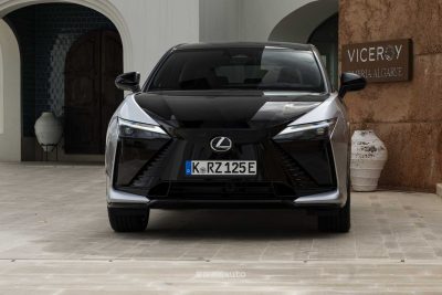 Lexus RZ 550e F Sport frontale