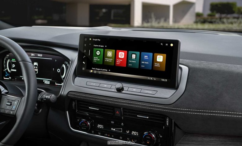 Nissan Qashqai e-Power display infotainment
