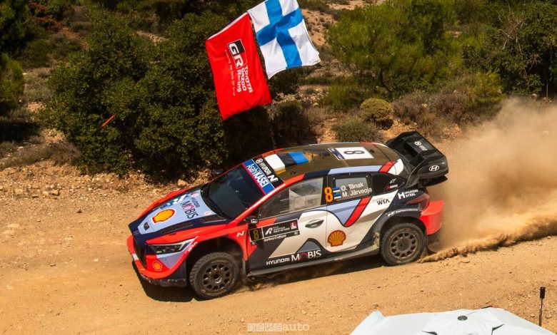 Ott Tänak ha vinto il Rally dell'Acropoli in Grecia