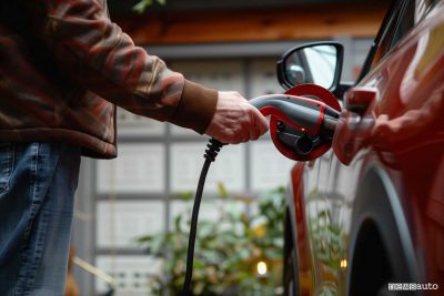 Ricarica auto elettrica a casa