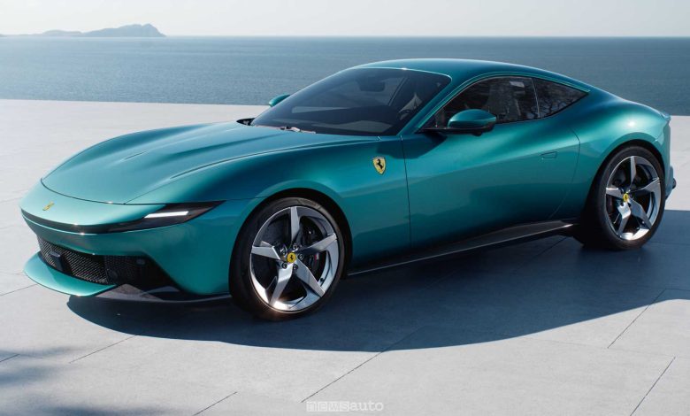 Ferrari Amalfi anteriore 3/4