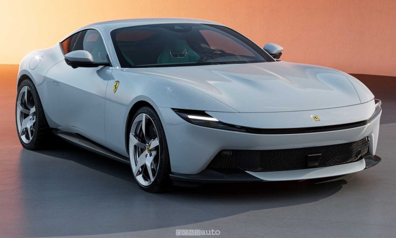 Ferrari Amalfi anteriore 3/4