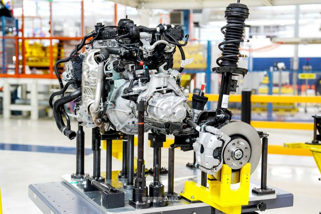 Motore e sospensioni della nuova Fiat 500 ibrida