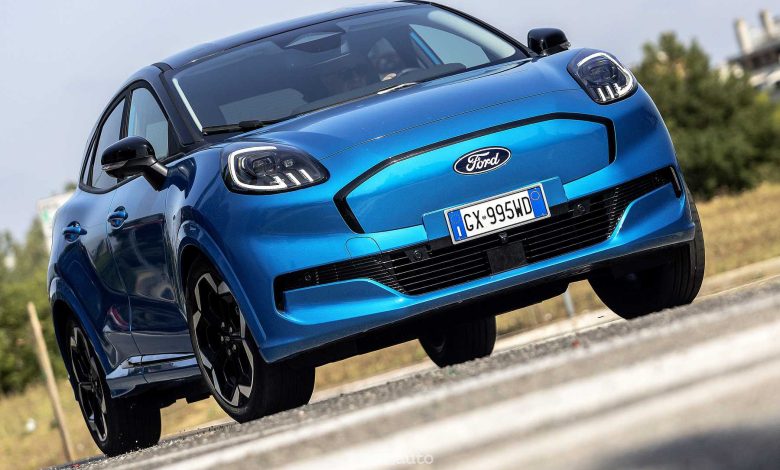 Ford Puma Gen-E test su strada