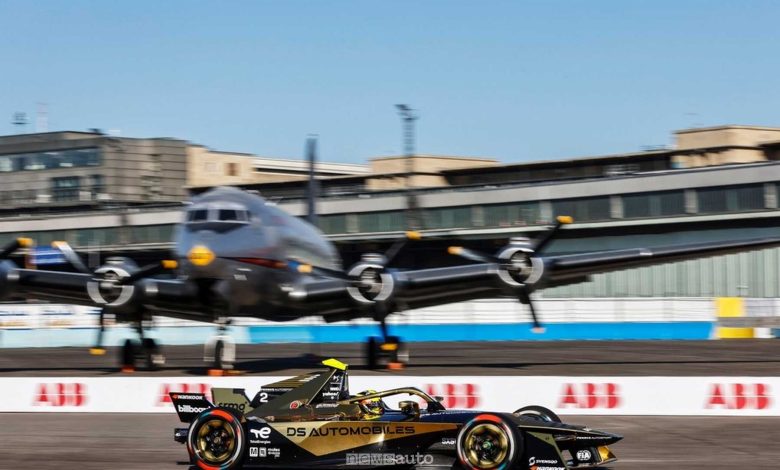 Il tracciato della Formula E è ricavato nell’ex aeroporto di Berlino