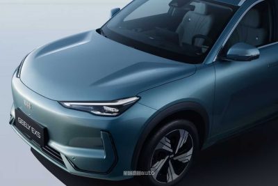 Geely EX5 fari anteriori