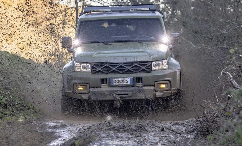 ICH-X K2 Off Road Edition in off road nel fango