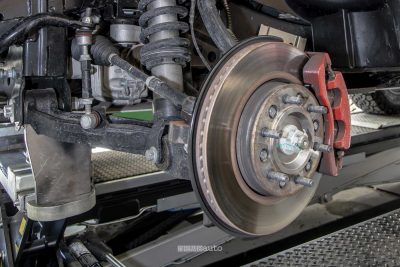 ICH-X K2 Off Road Edition disco freni anteriori