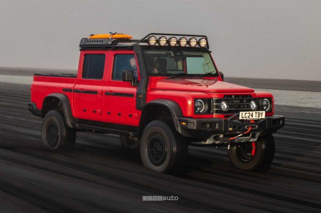 Ineos Grenadier Quartermaster Trialmaster X Letech in off road