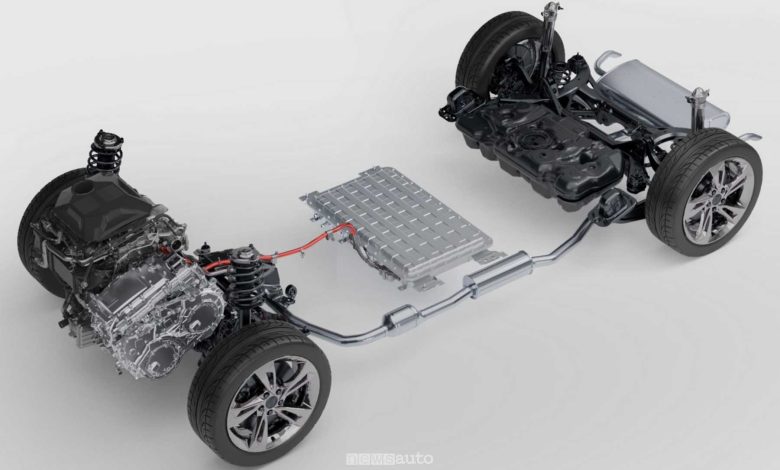 MG HS Hybrid+ configurazione tecnica