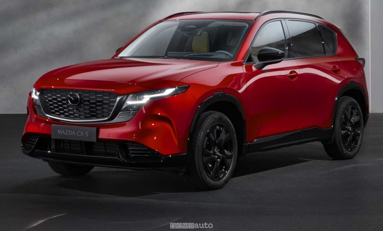 Nuova Mazda CX-5 anteriore 3/4