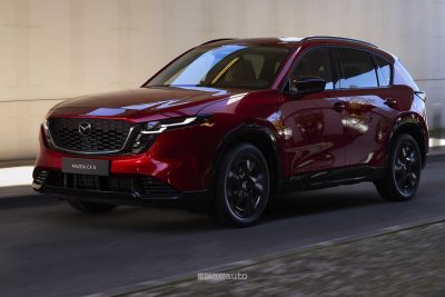 Nuova Mazda CX-5 su strada