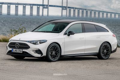 Mercedes CLA 250+ Shooting Brake anteriore 3/4