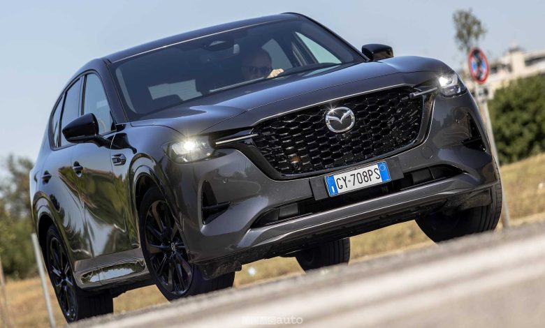 Mazda CX-60 e-Skyactiv D test su strada