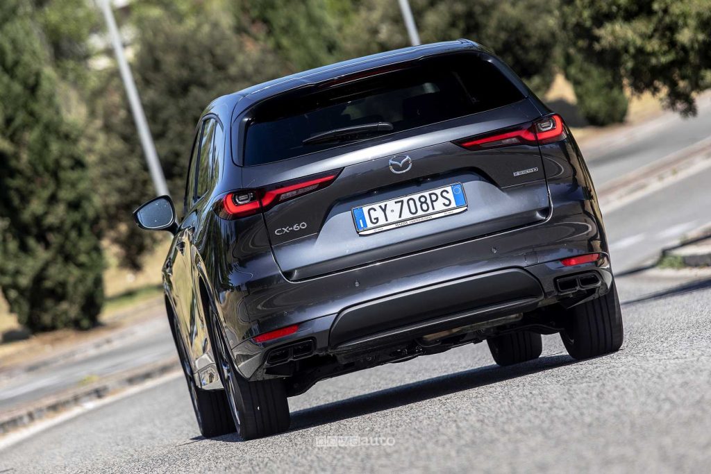 Mazda CX-60 e-Skyactiv D test su strada