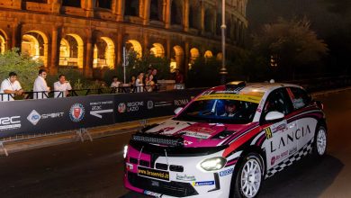 Trofeo Lancia 2025 al Rally di Roma Capitale sotto il Colosseo