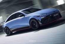 Hyundai Ioniq 6 N in movimento