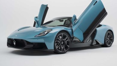 Maserati MCPURA Cielo apertura portiere ad ali di farfalla