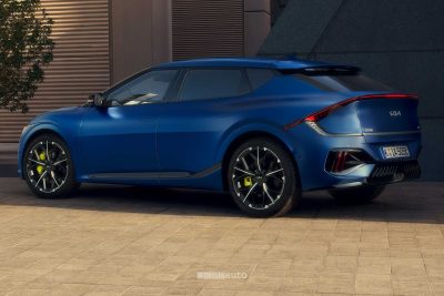 Nuova Kia EV6 GT posteriore 3/4