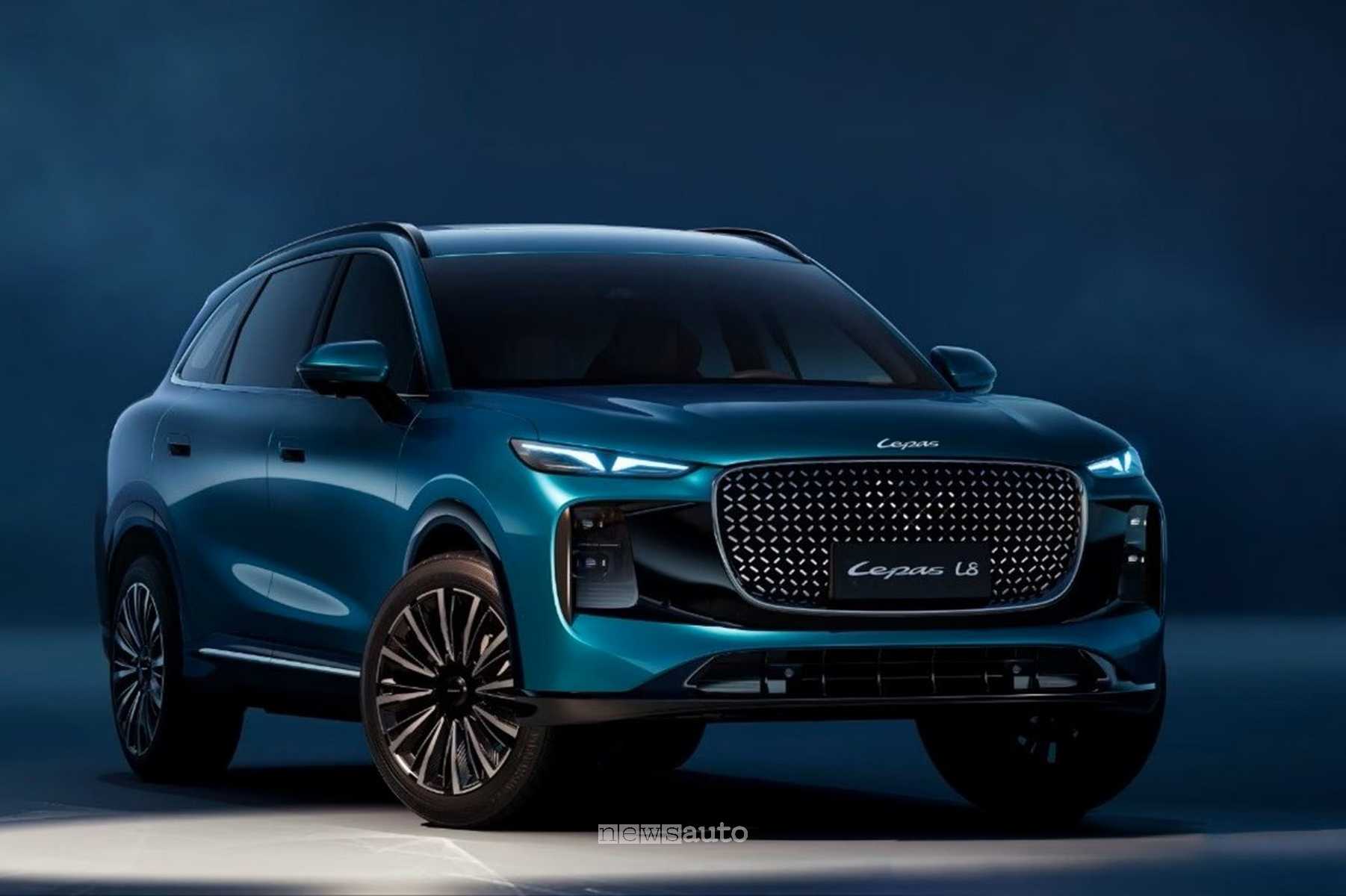 Nuovi SUV Lepas dalla Cina, 3 modelli del Gruppo Chery in arrivo nel 2026